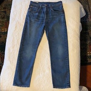 Authentic Levi 501 Straight Jeans